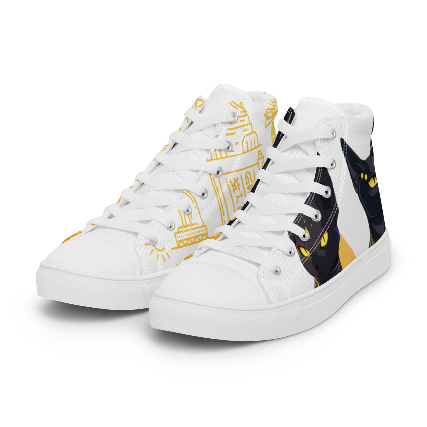 Bastet Women’s high top canvas shoes