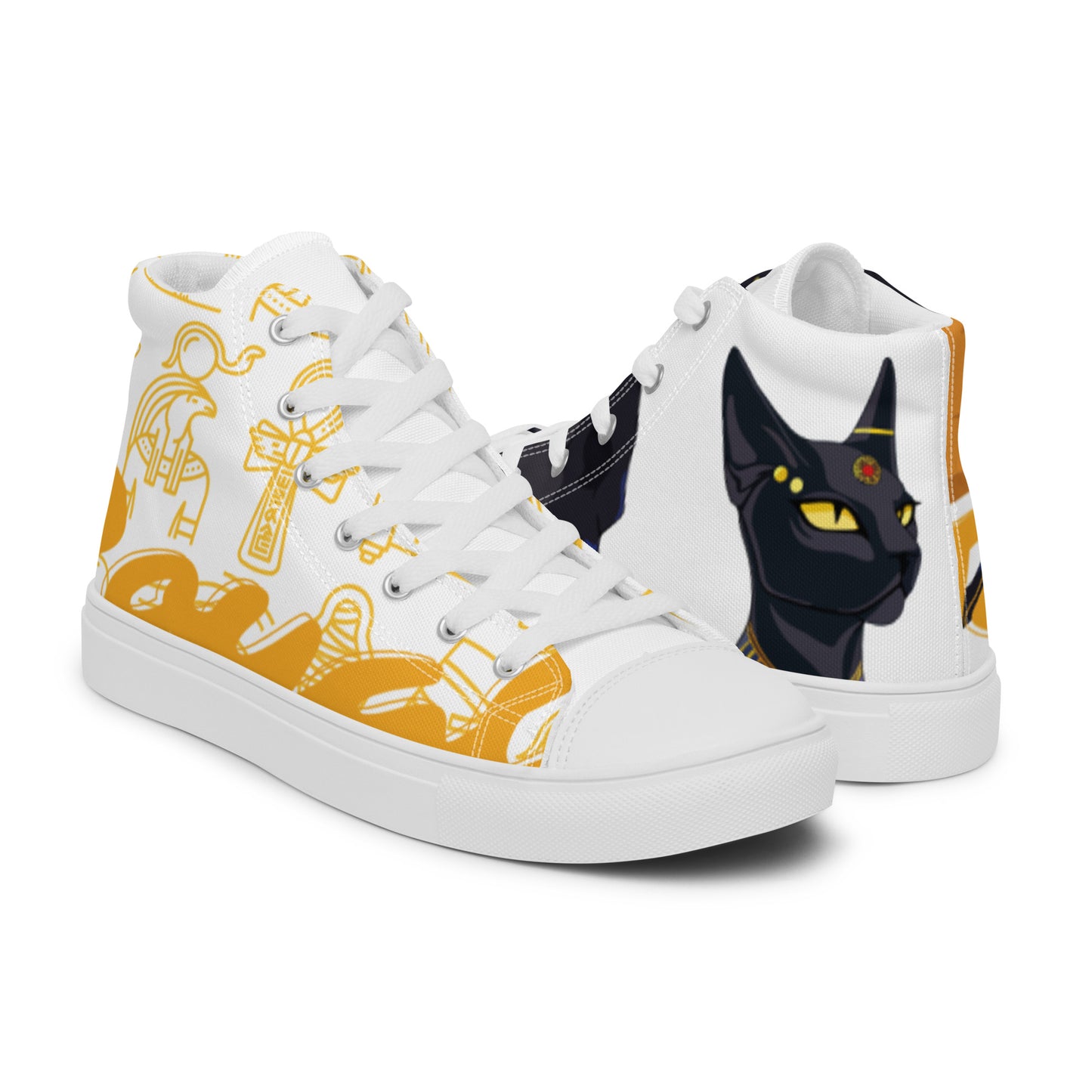 Bastet Women’s high top canvas shoes