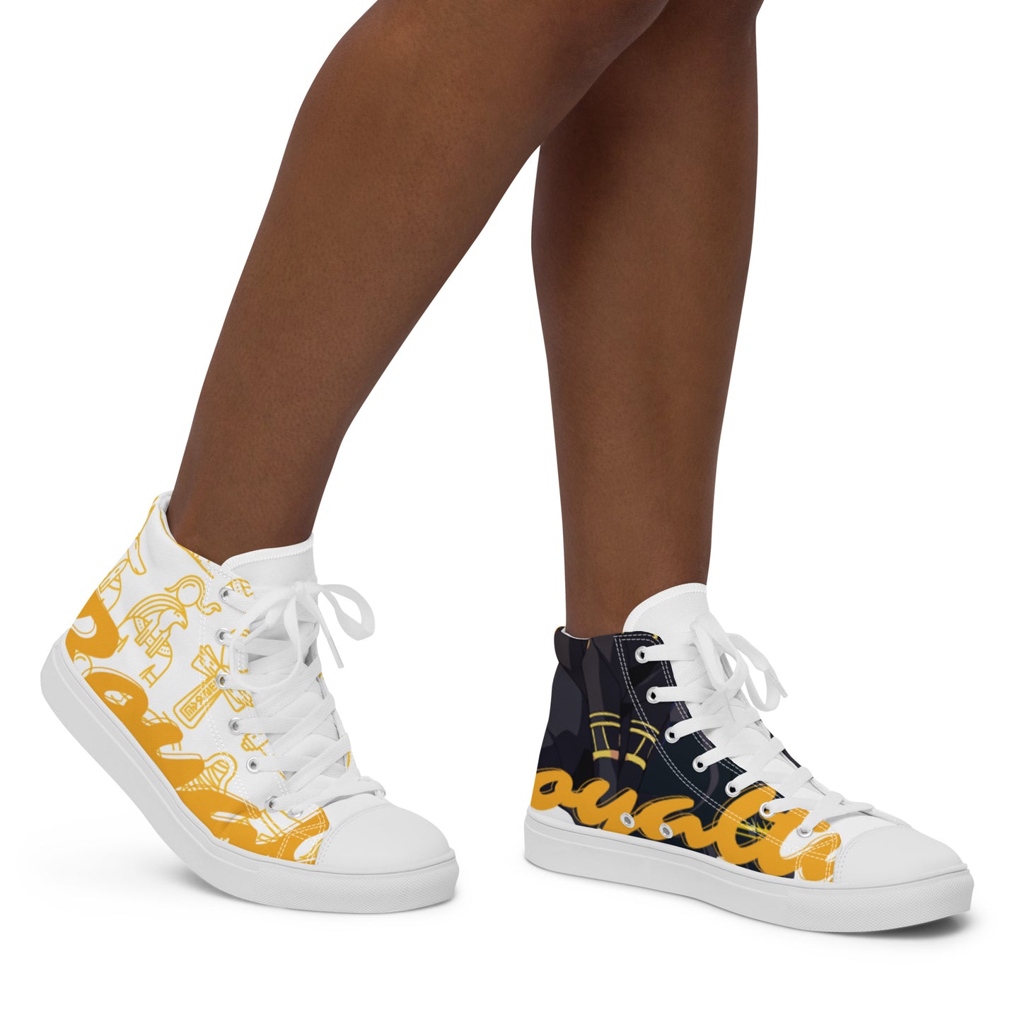 Bastet Women’s high top canvas shoes