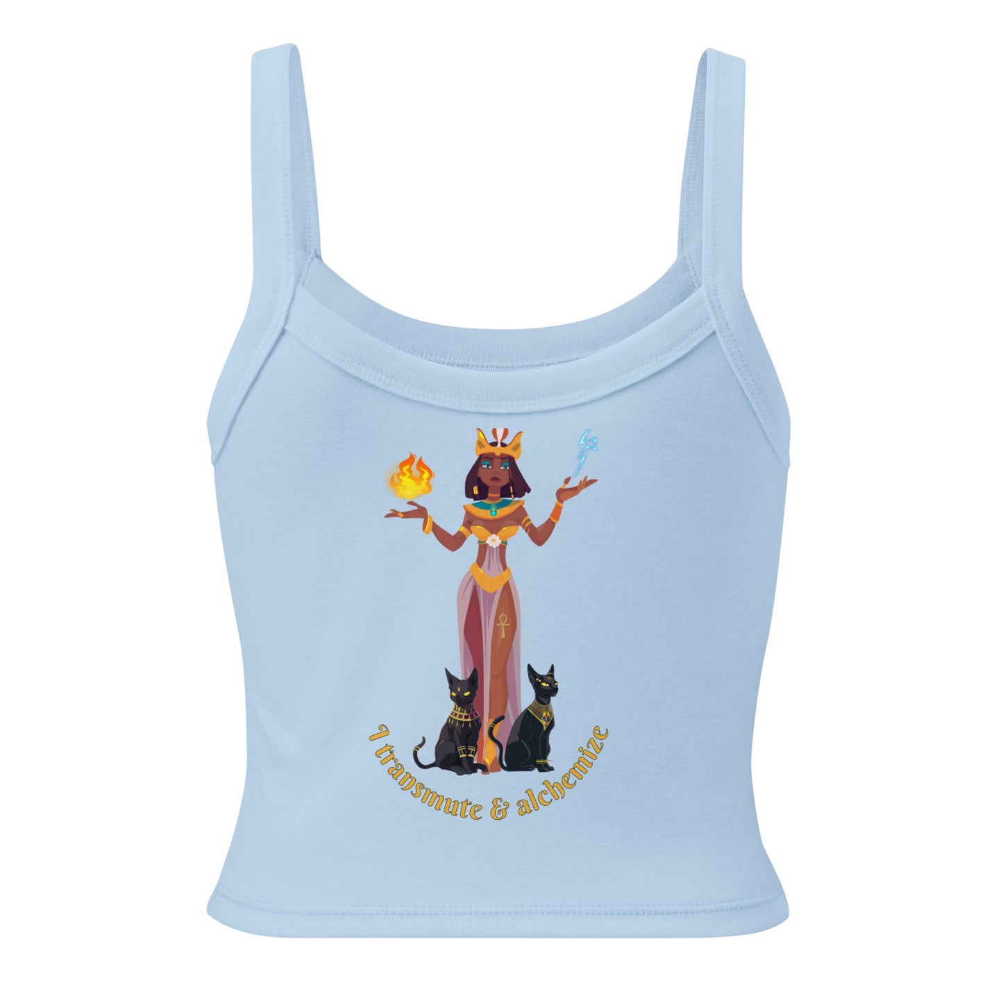 KM Alchemize/Transmute Women’s micro-rib tank top