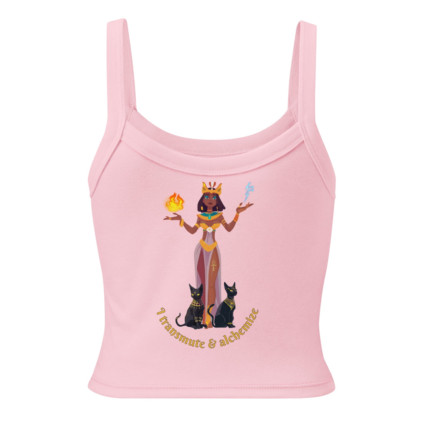 KM Alchemize/Transmute Women’s micro-rib tank top