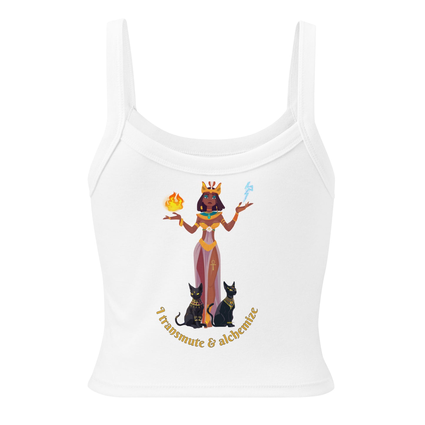 KM Alchemize/Transmute Women’s micro-rib tank top